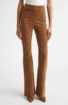 Beverly Off Duty Pull-On High Waist Skinny Flare Corduroy Pants