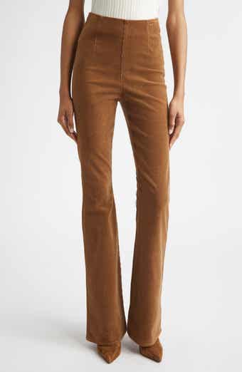 Beverly Off Duty Pull-On High Waist Skinny Flare Corduroy Pants