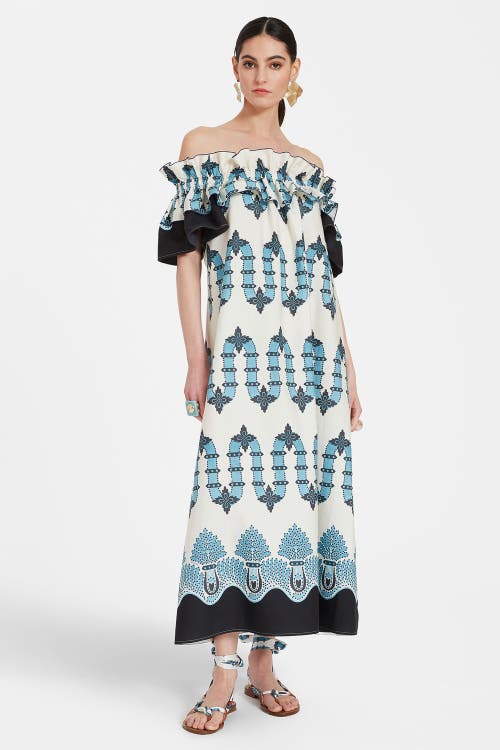 Shop La Doublej Breakfast Dress Scirocco Placée Ivory