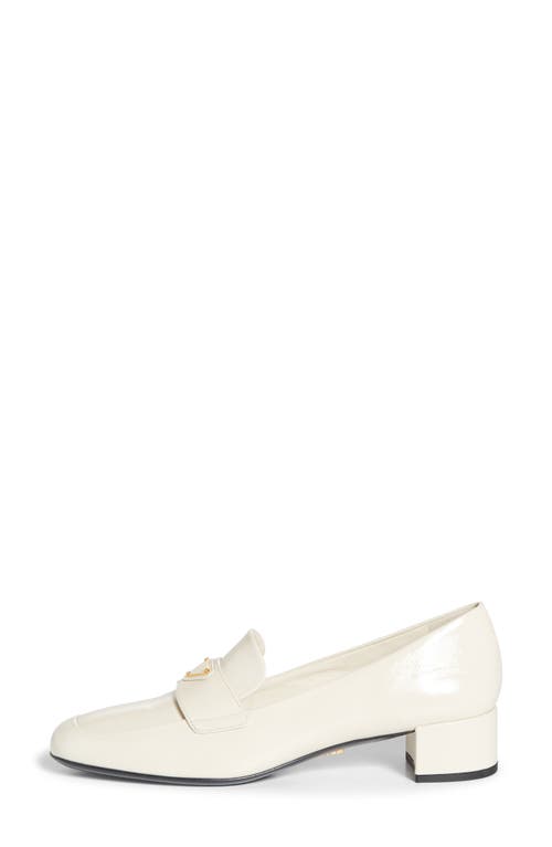 Prada Mocassini Loafer Pump In Avorio
