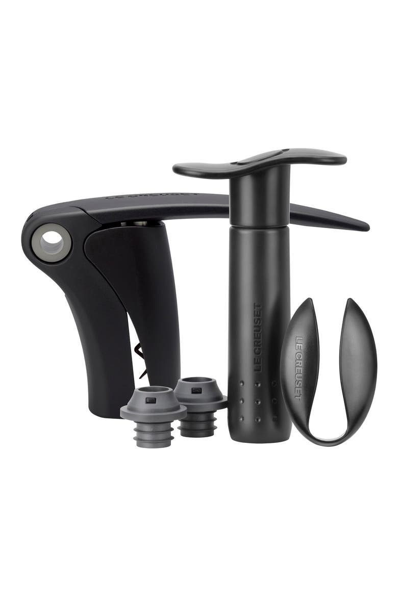 5-Piece Wine Tools Gift Set, Main, color, BLACK