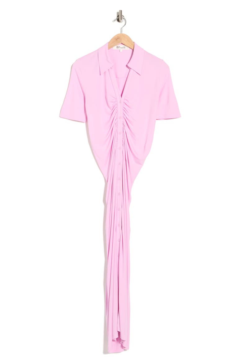 Zoey Short Sleeve Shirtdress, Alternate, color, LAVENDA PINK