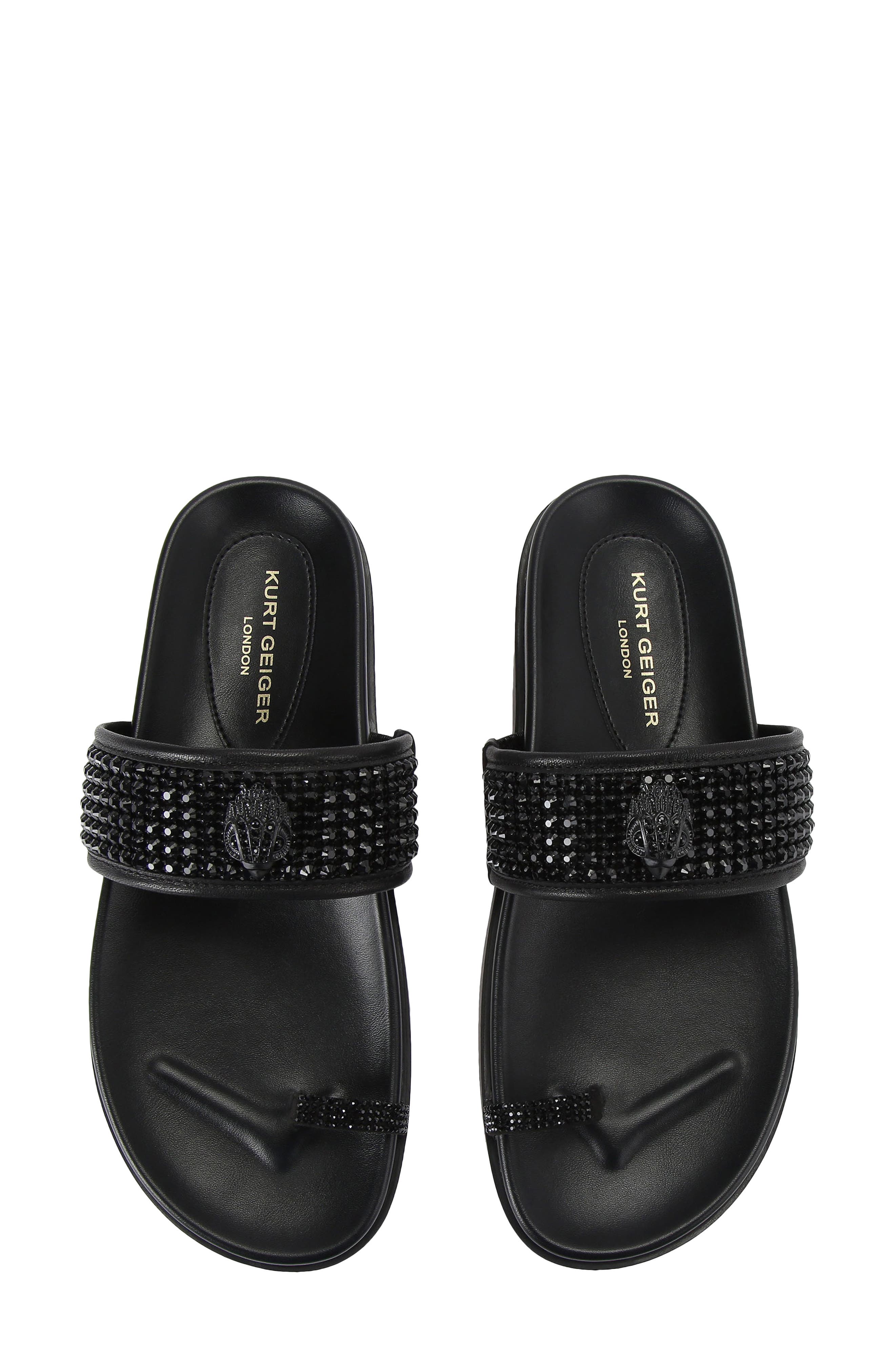 Kurt Geiger London Slide Sandal, Alternate, color, Black