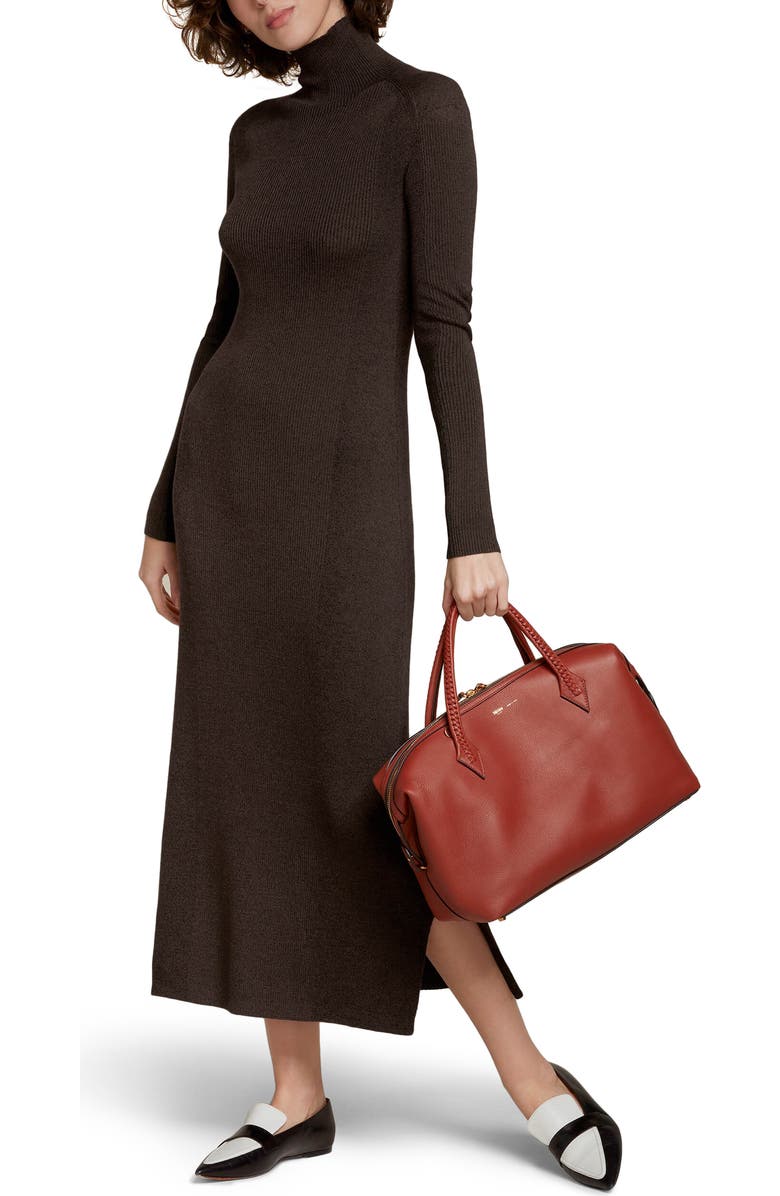 Métier London Perriand City Leather Duffel Handbag, Alternate, color,