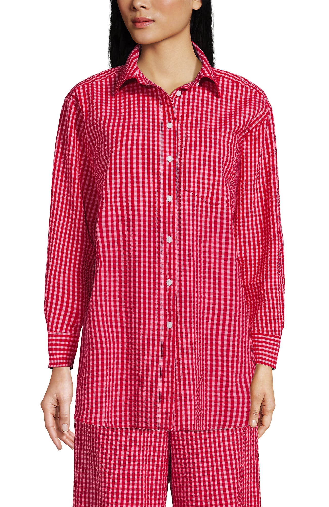 Compass Red/Pink Gingham