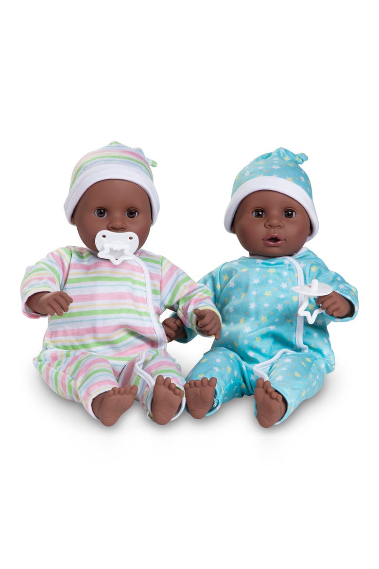 Mine to Love Twins Tyler & Taylor Baby Dolls, Main, color, MULTI