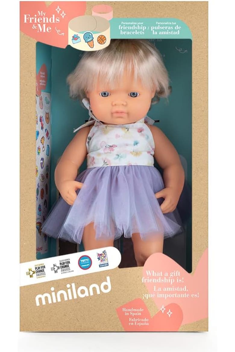 Baby Doll Caucasian Girl With Hearing Implant 15'' (Box) - My Friends & Me, Alternate, color, Light Skin
