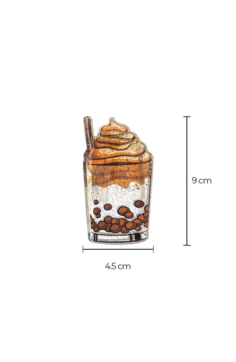 BY ADINA EDEN Brown Sugar Boba Claw Clip, Alternate, color, Light Brown