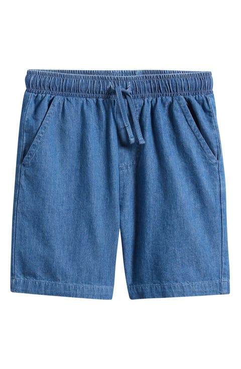 Kids' Cotton Chambray Shorts (Toddler & Little Kid)