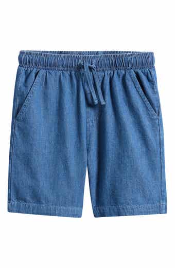 Kids' Cotton Chambray Shorts