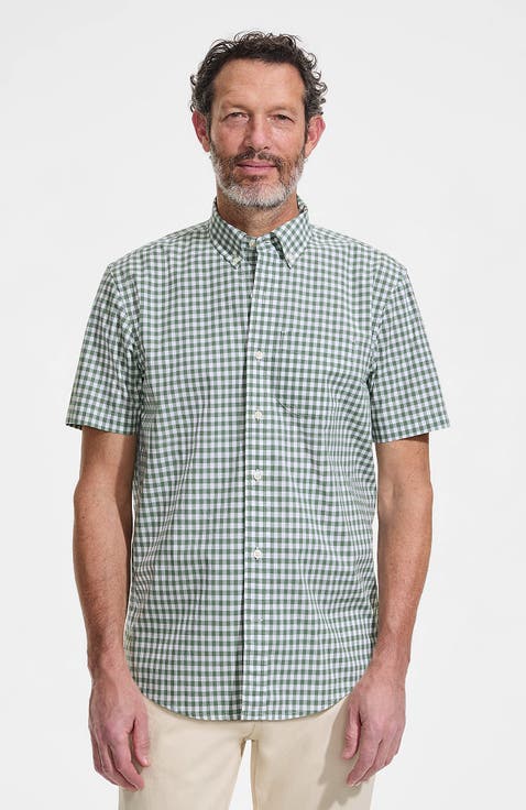 Short Sleeve Essential Lightweight Poplin