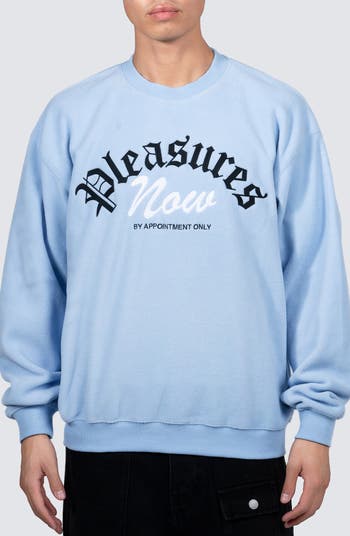 スウェット・トレーナー [PLEASURES] APPOINTMENT FLEECE CREWNECK PLEASURES Appointment Fleece Sweatshirt | Nordstromrack