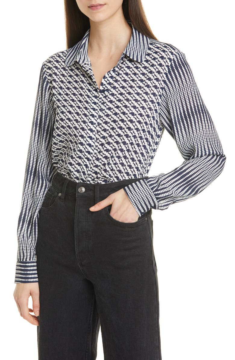 Reiss Livvy Blouse, Main, color, 