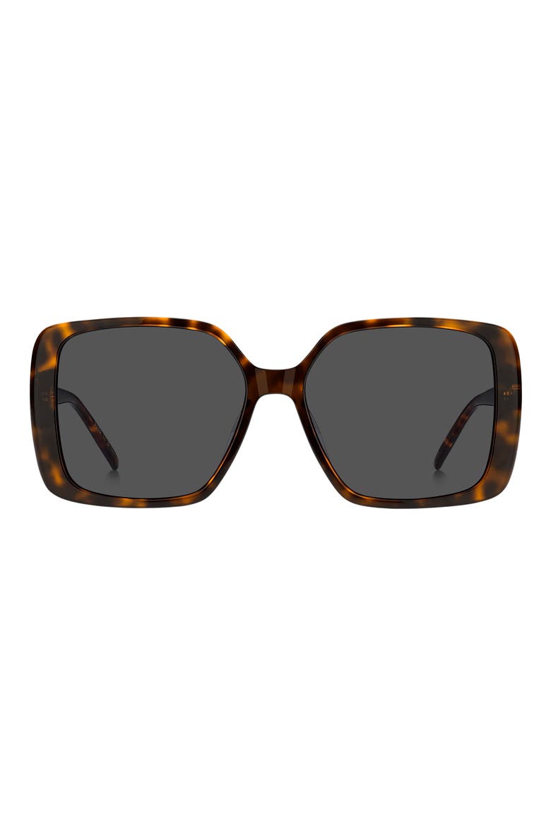 57mm Sunglasses, Main, color, HAVANA/ GREY