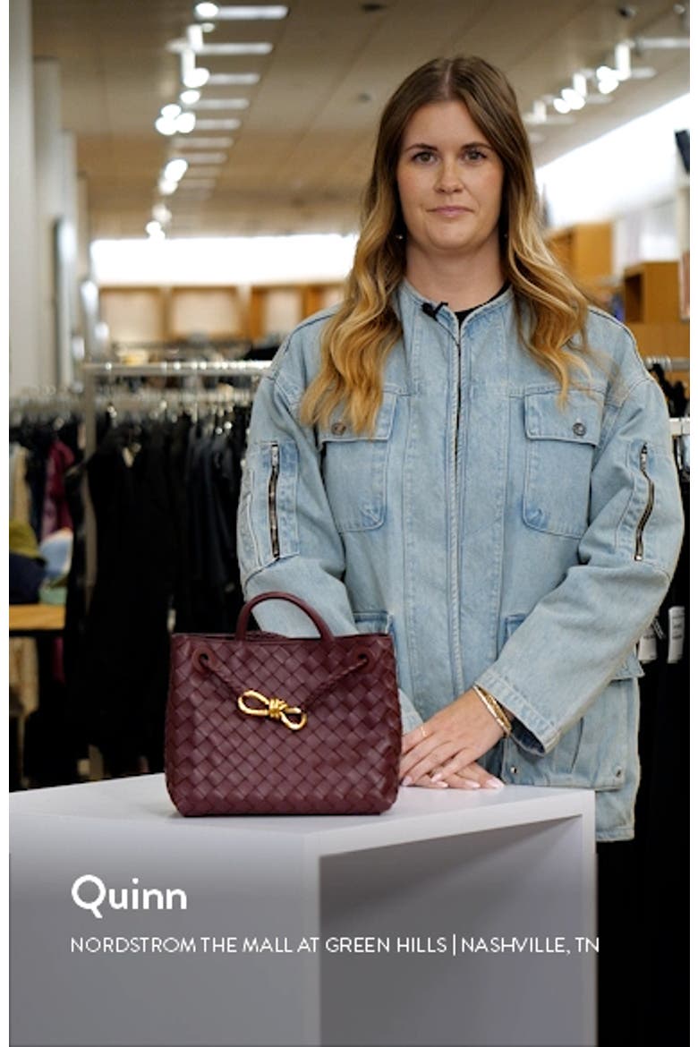 Small Andiamo Intrecciato Shoulder Bag video