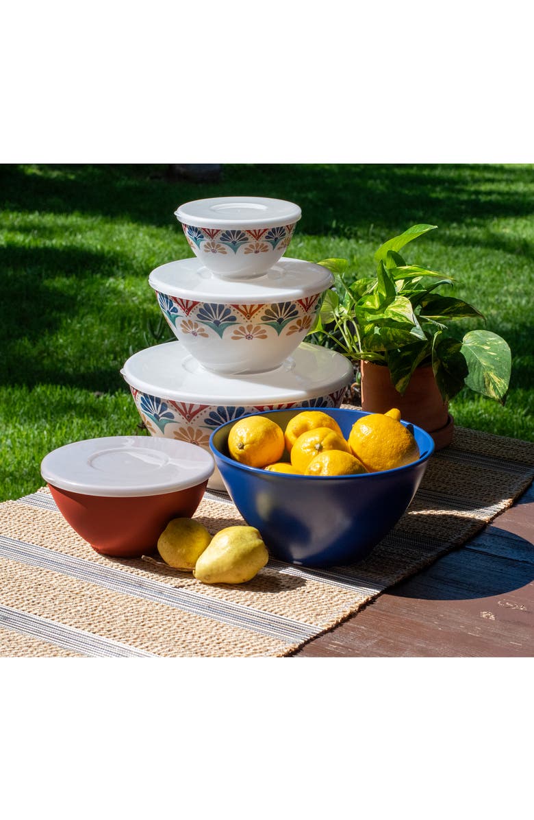 TarHong Rio Medallion Set Of 5 Nesting Mixing Bowls, Alternate, color,