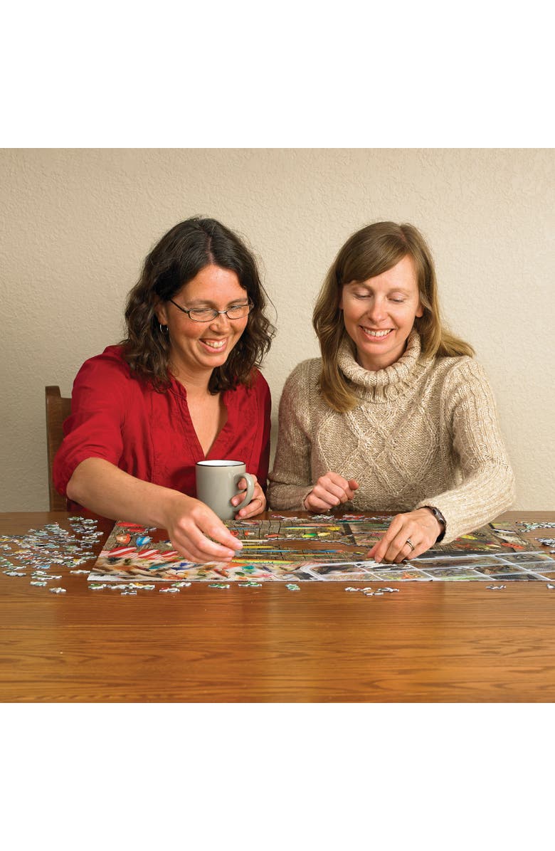 Cobble Hill Fishing Lures 1000 Piece Puzzle, Alternate, color, Multicolored