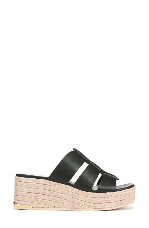 Franco Sarto Tevin Platform Wedge Sandal In Black