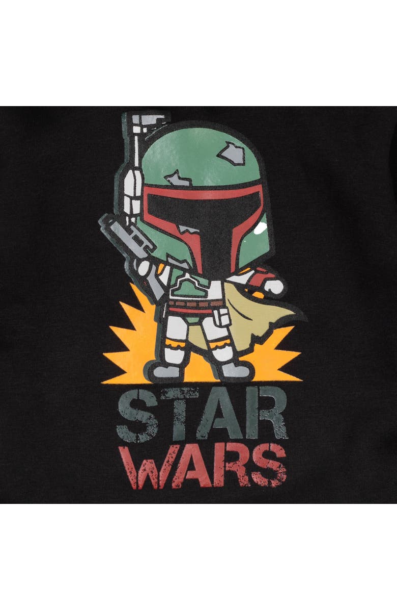 Star Wars Boba Fett Pullover Hoodie, Alternate, color, Black