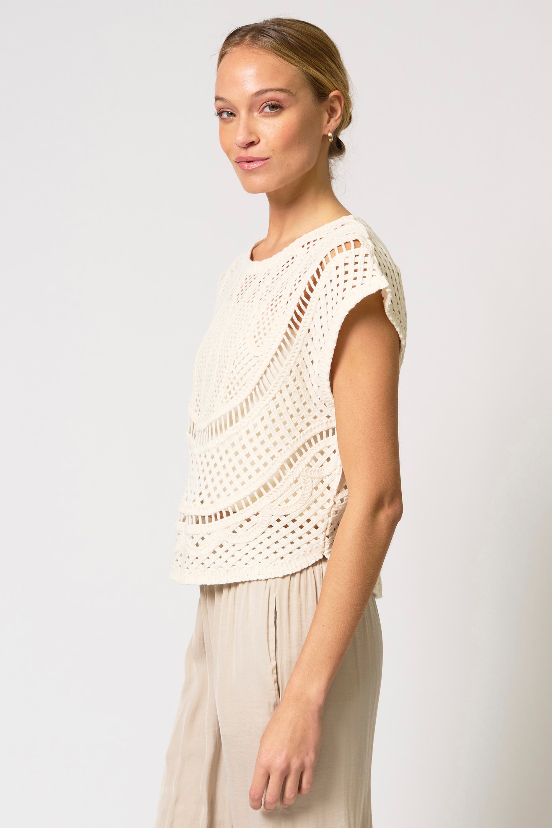 Ember Machine Crochet Top - image 2