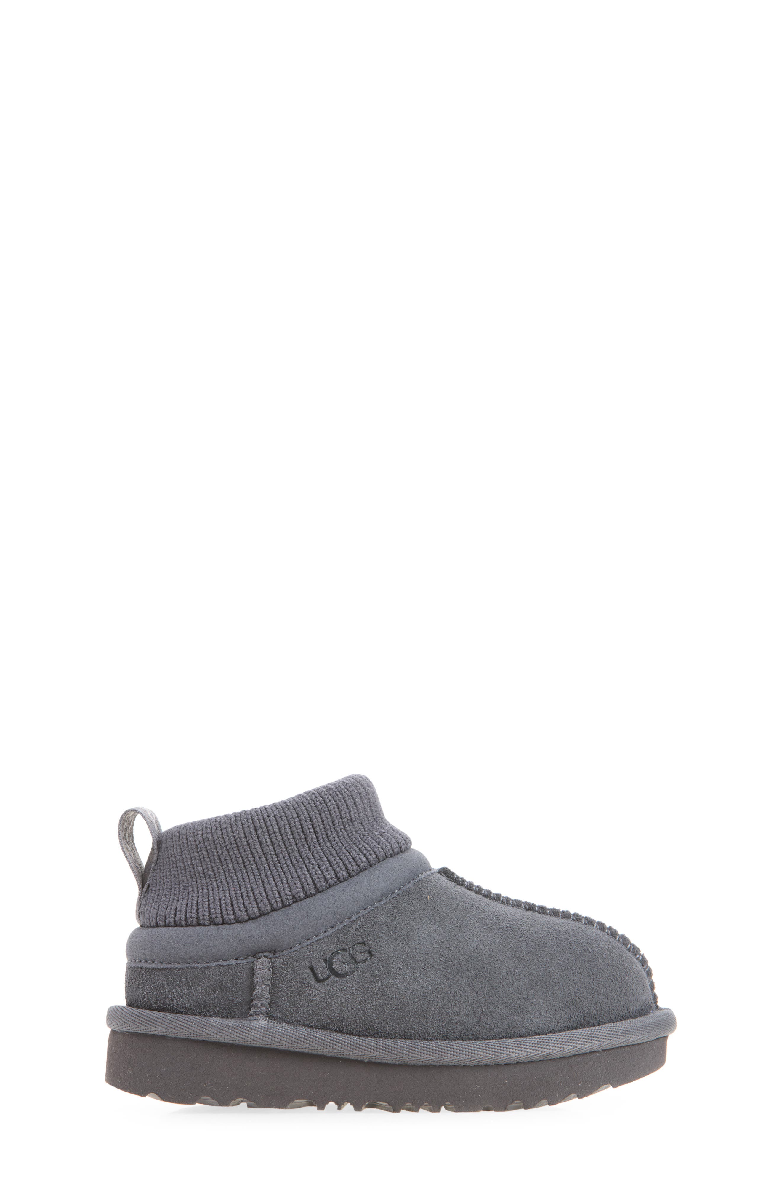 Kids' Classic Ultra Stretch Cuff Bootie, Alternate, color, OBSIDIAN
