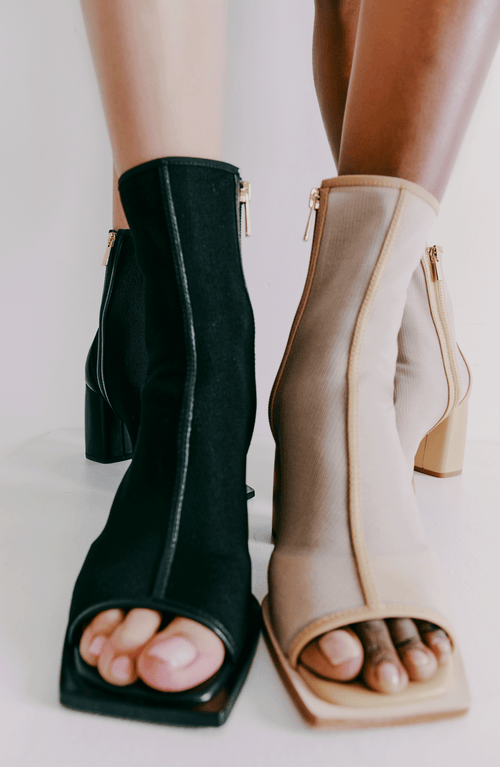 Daniella Shevel Onyx Bootie In Black