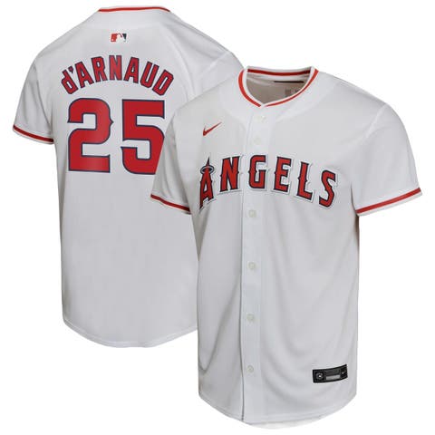 Youth Nike Travis d'Arnaud White Los Angeles Angels Home Game Player Jersey
