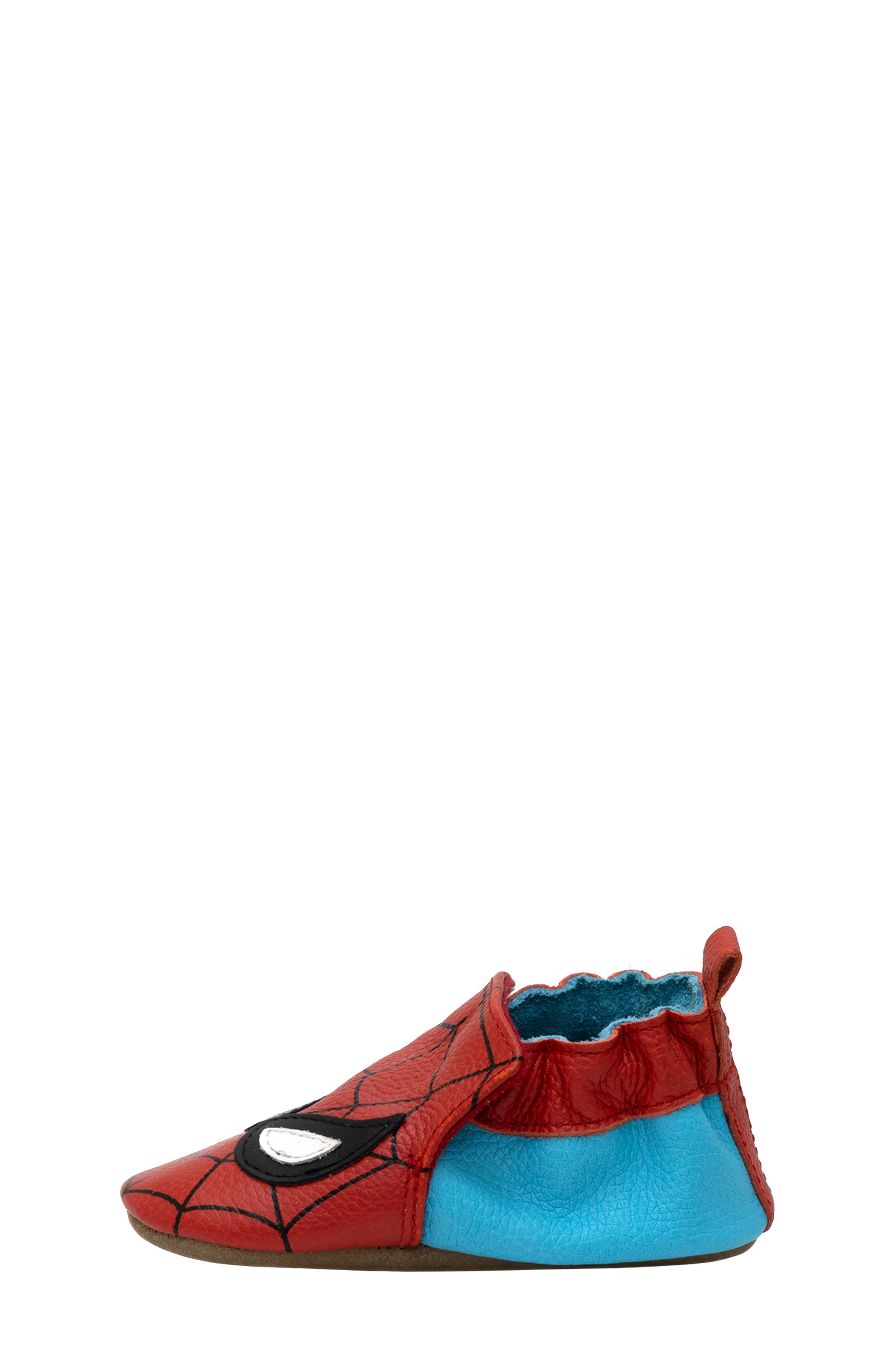 Robeez<sup>®</sup> Spider-Man Crib Shoe, Alternate, color, 