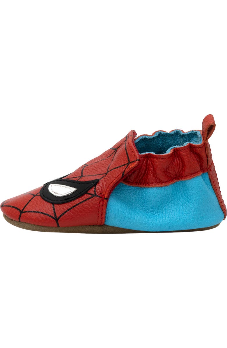 Robeez<sup>®</sup> Spider-Man Crib Shoe, Alternate, color,
