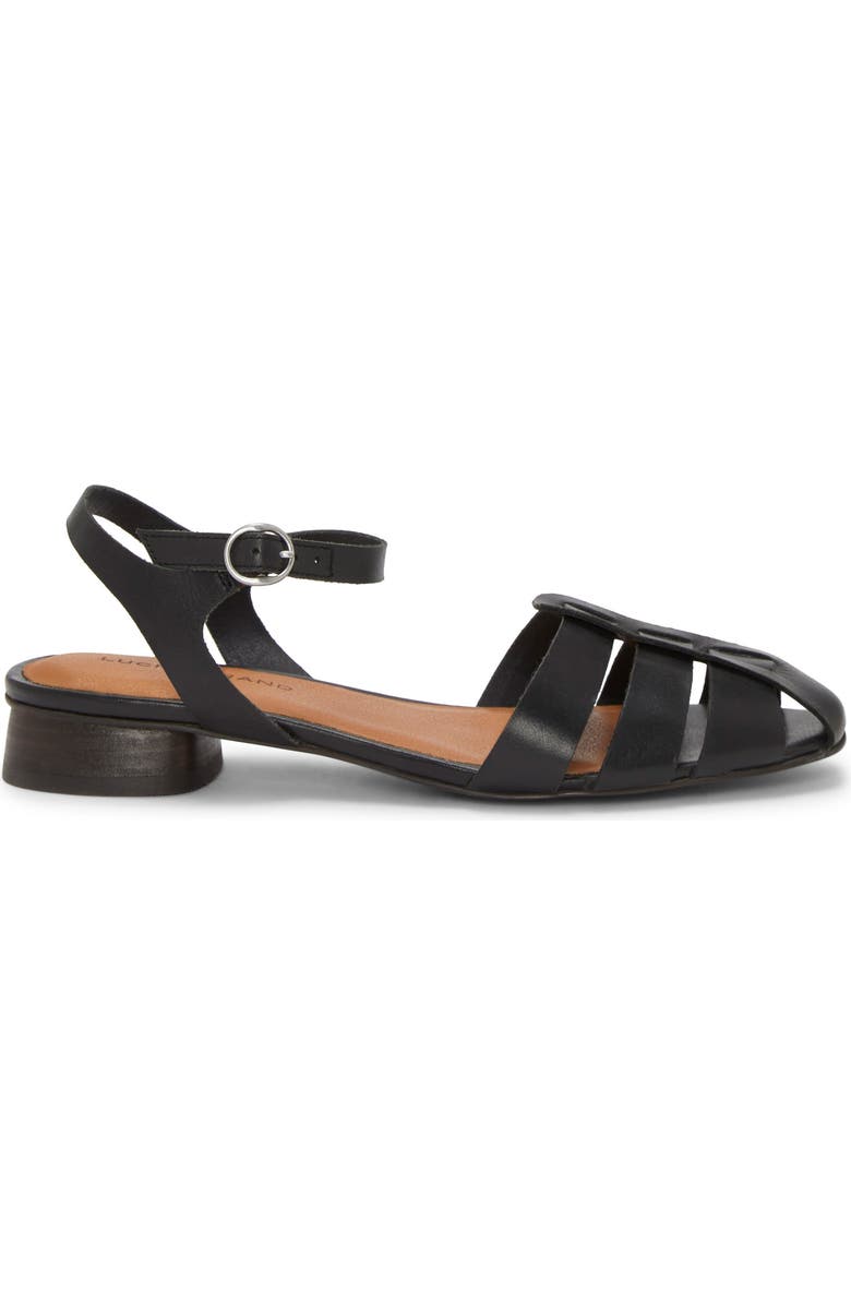 Lucky Brand Zilma Ankle Strap Fishmerman Sandal, Alternate, color,