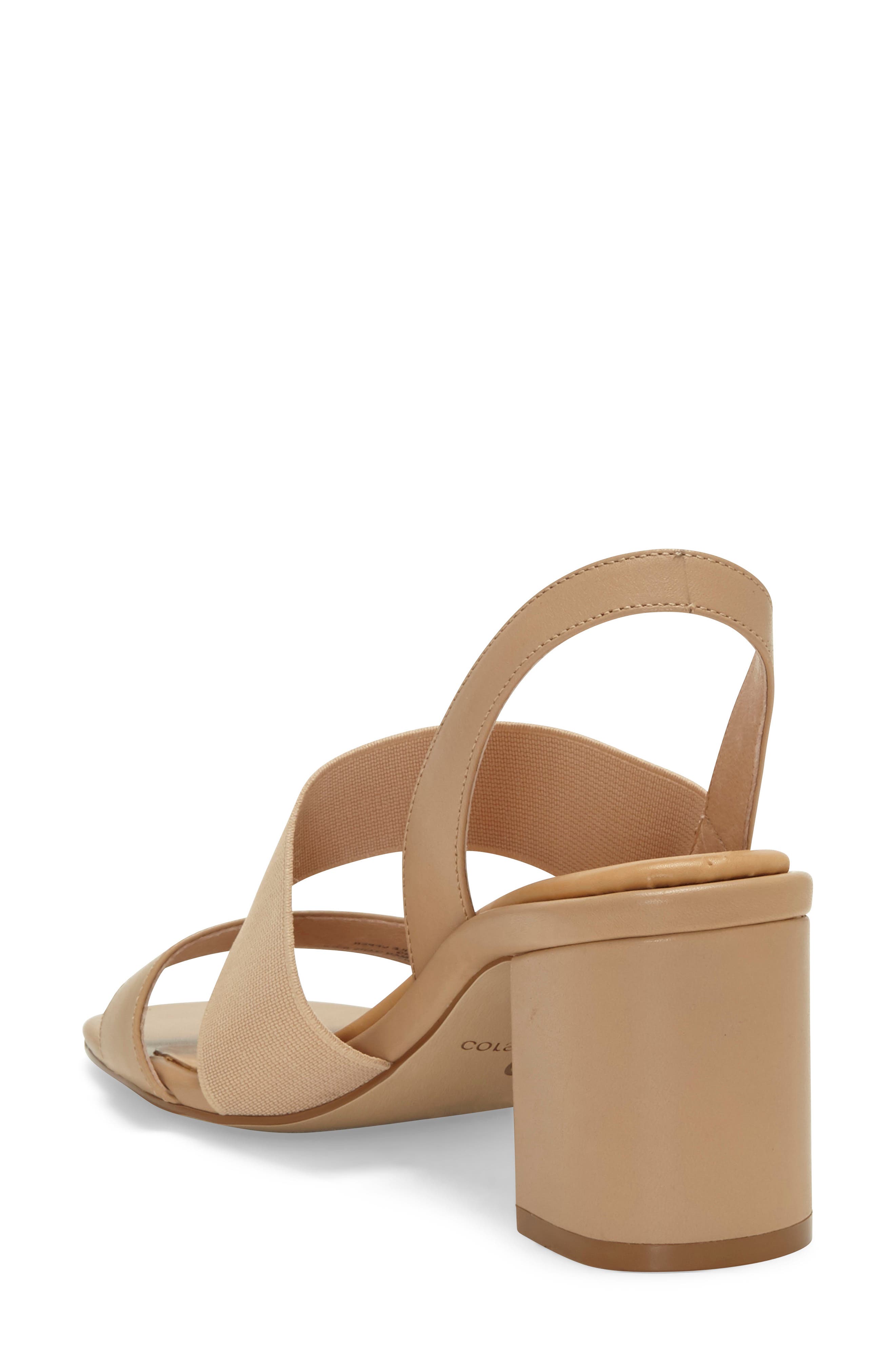 Hally Sandal, Alternate, color, LATTE LEATHER