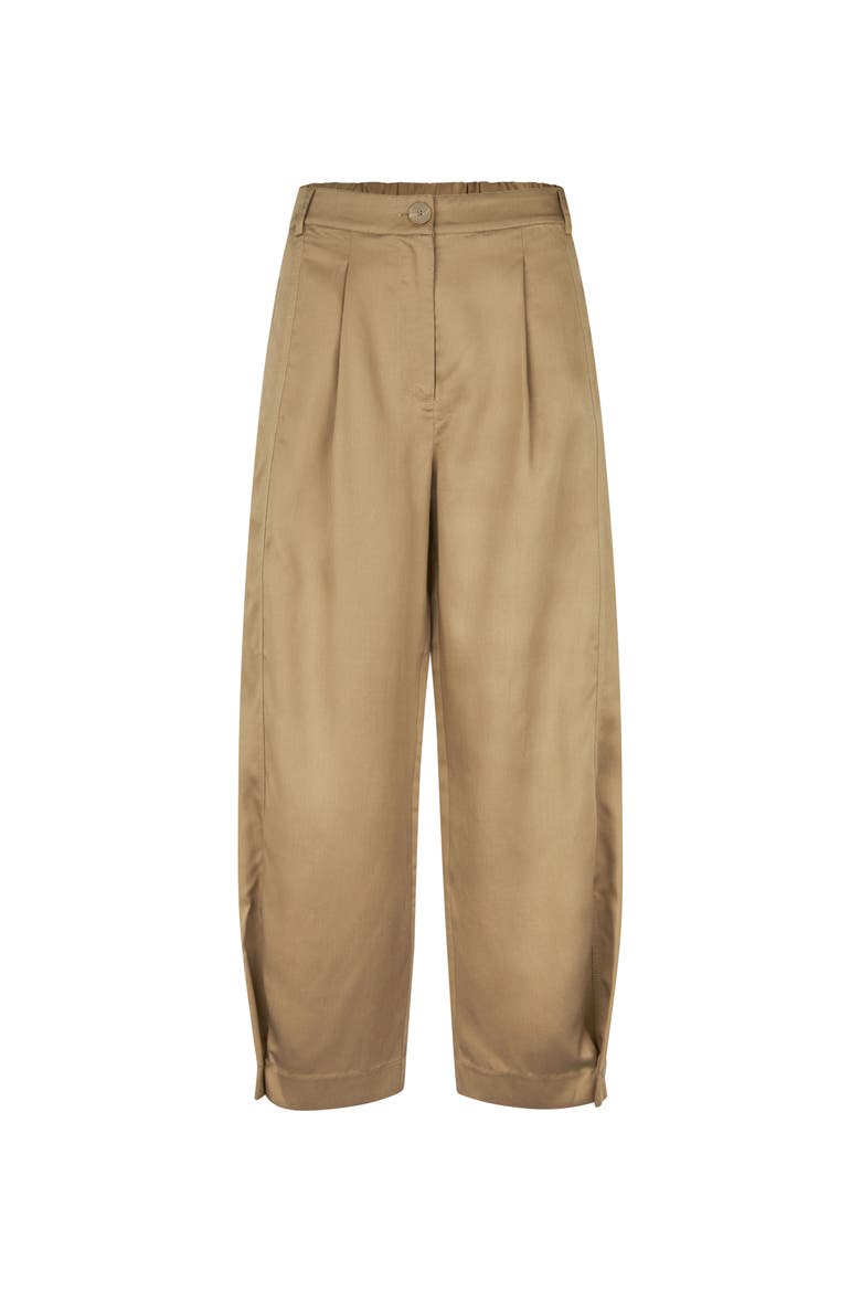 MaPunna Cropped Trousers, Alternate, color, Petrified Oak