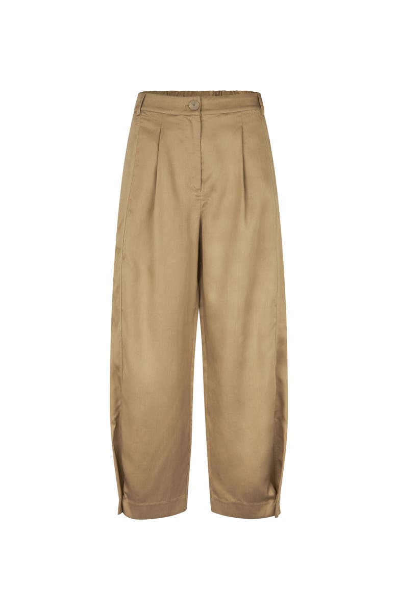 Masai Copenhagen MaPunna Cropped Trousers, Alternate, color, Petrified Oak
