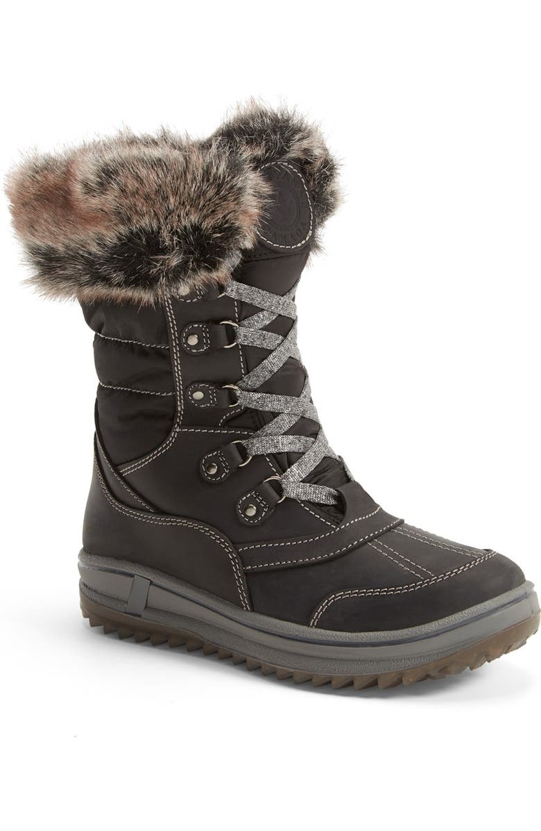 Santana Canada 'Myrah' Faux Fur Waterproof Boot, Main, color,