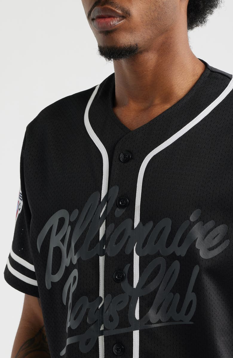 Billionaire Boys Club Big Chew Baseball Shirt, Alternate, color, Black