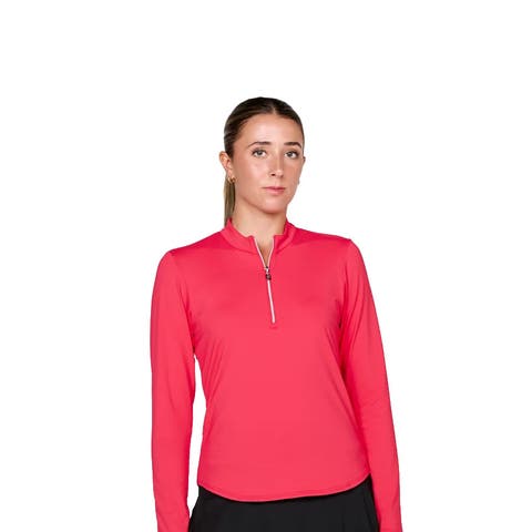 UV Colors Womens Long Sleeve Golf Shirt
