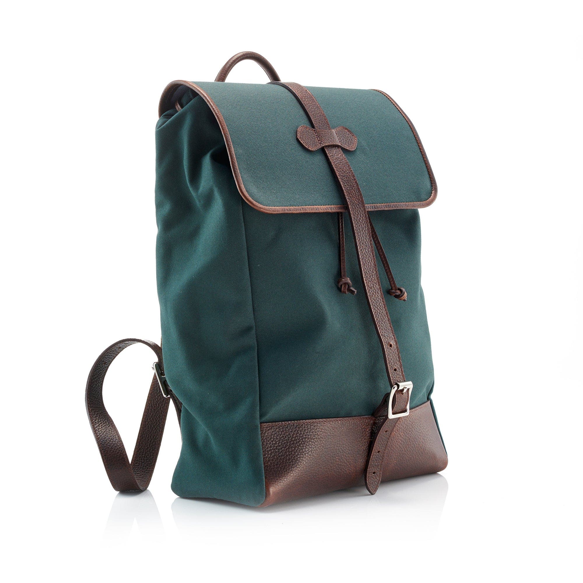 Prince of Scots Wanderlust Cotswold Canvas Backpack, Main, color, Classic Green