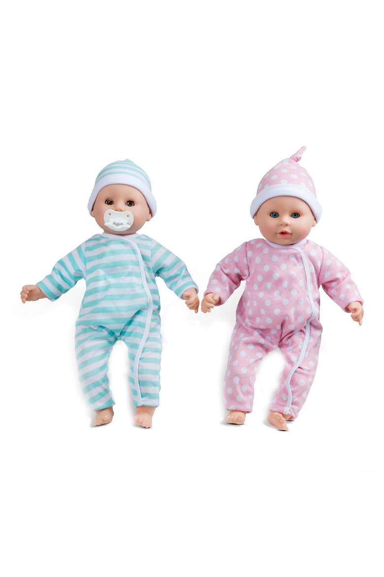 Mine to Love Luke & Lucy Twin Baby Dolls, Main, color, 000