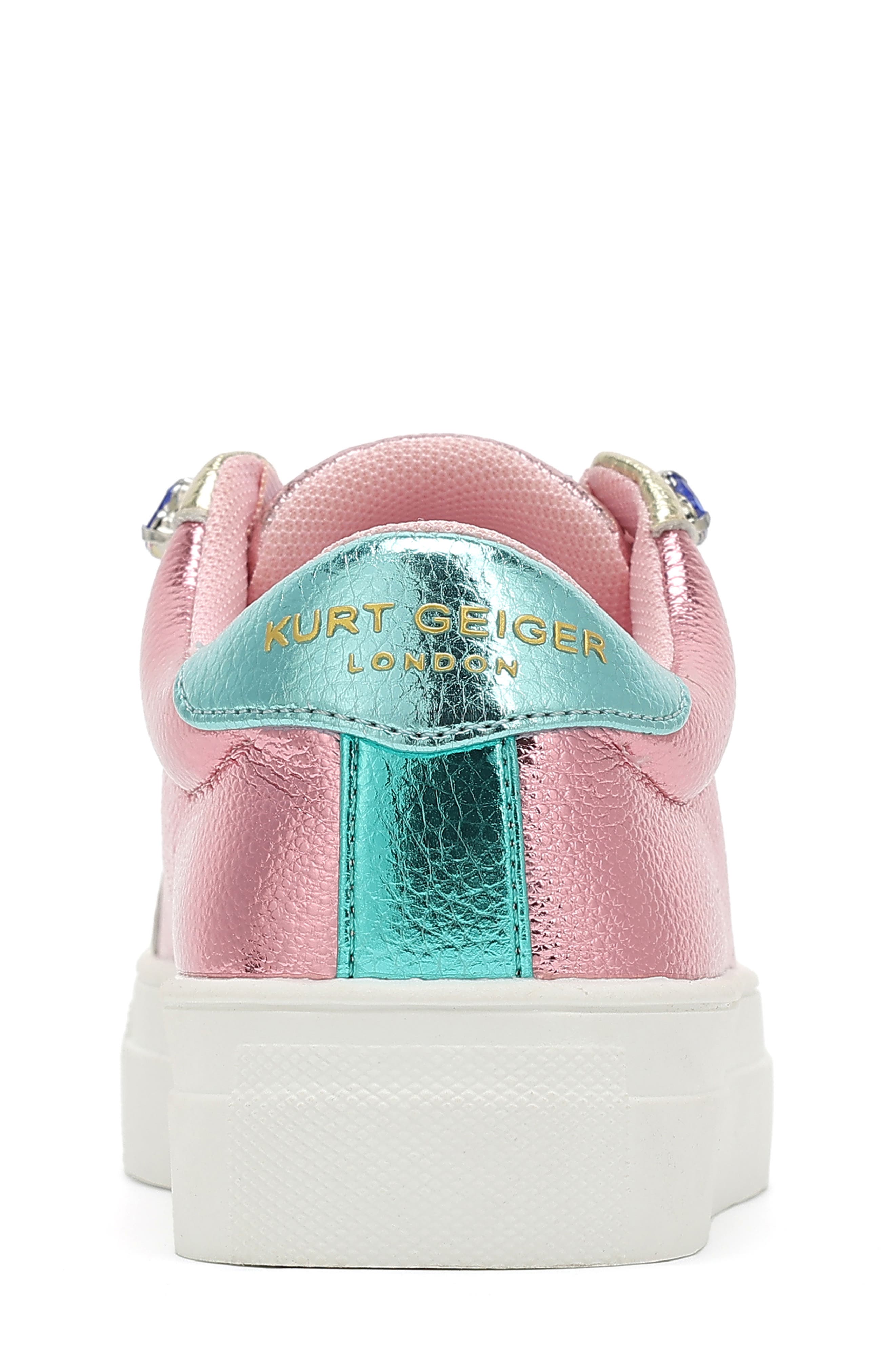 Kurt Geiger London Kids' Mini Liviah Slip-On Sneaker, Alternate, color, Pastel Multi