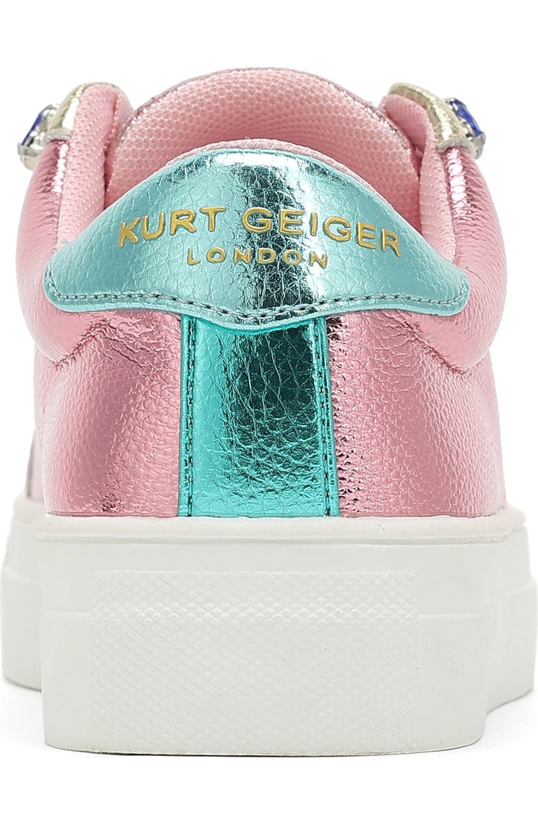 Kurt Geiger London Kids' Mini Liviah Slip-On Sneaker, Alternate, color, Pastel Multi