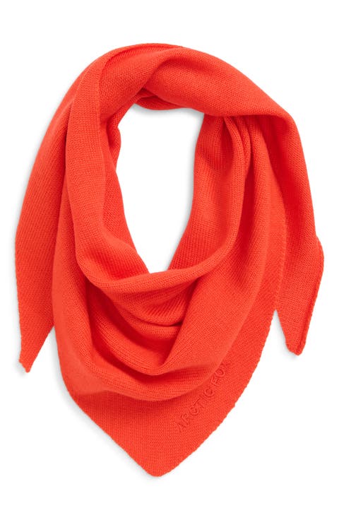The Merino Wool Triangle Scarf