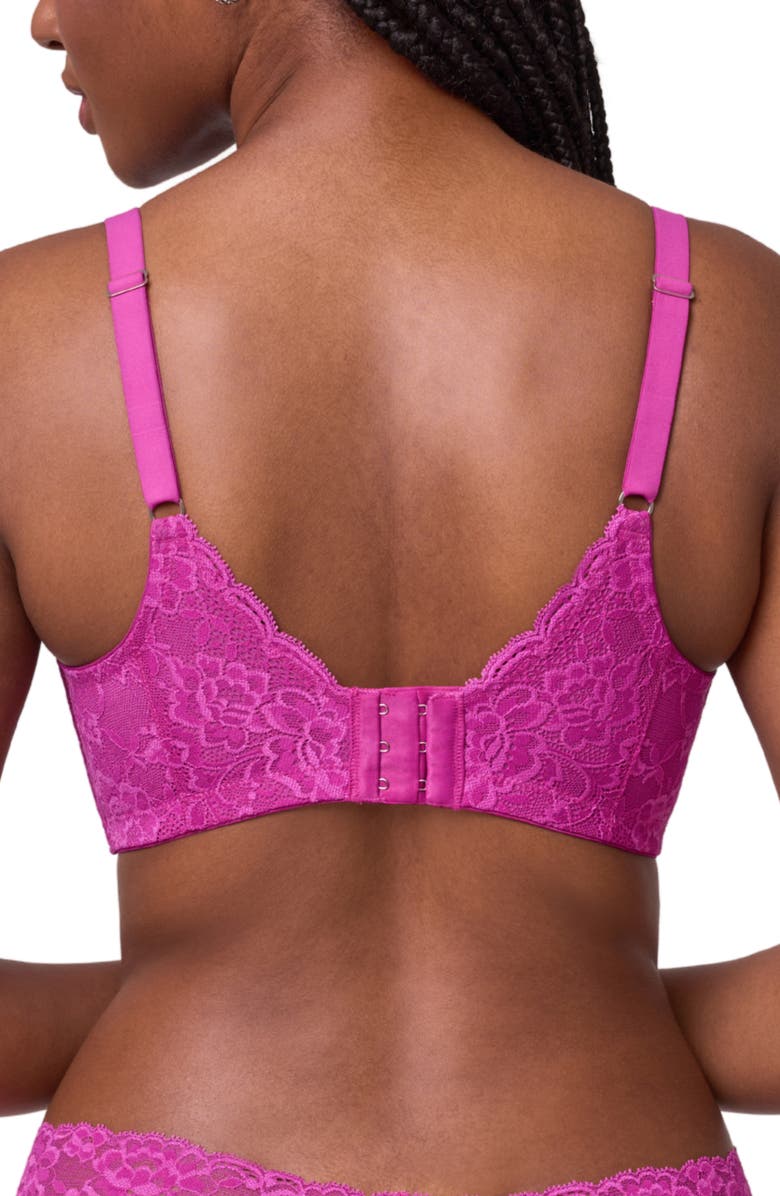 Montelle Intimates Ayla Wireless Bra, Alternate, color, Passion Fruit