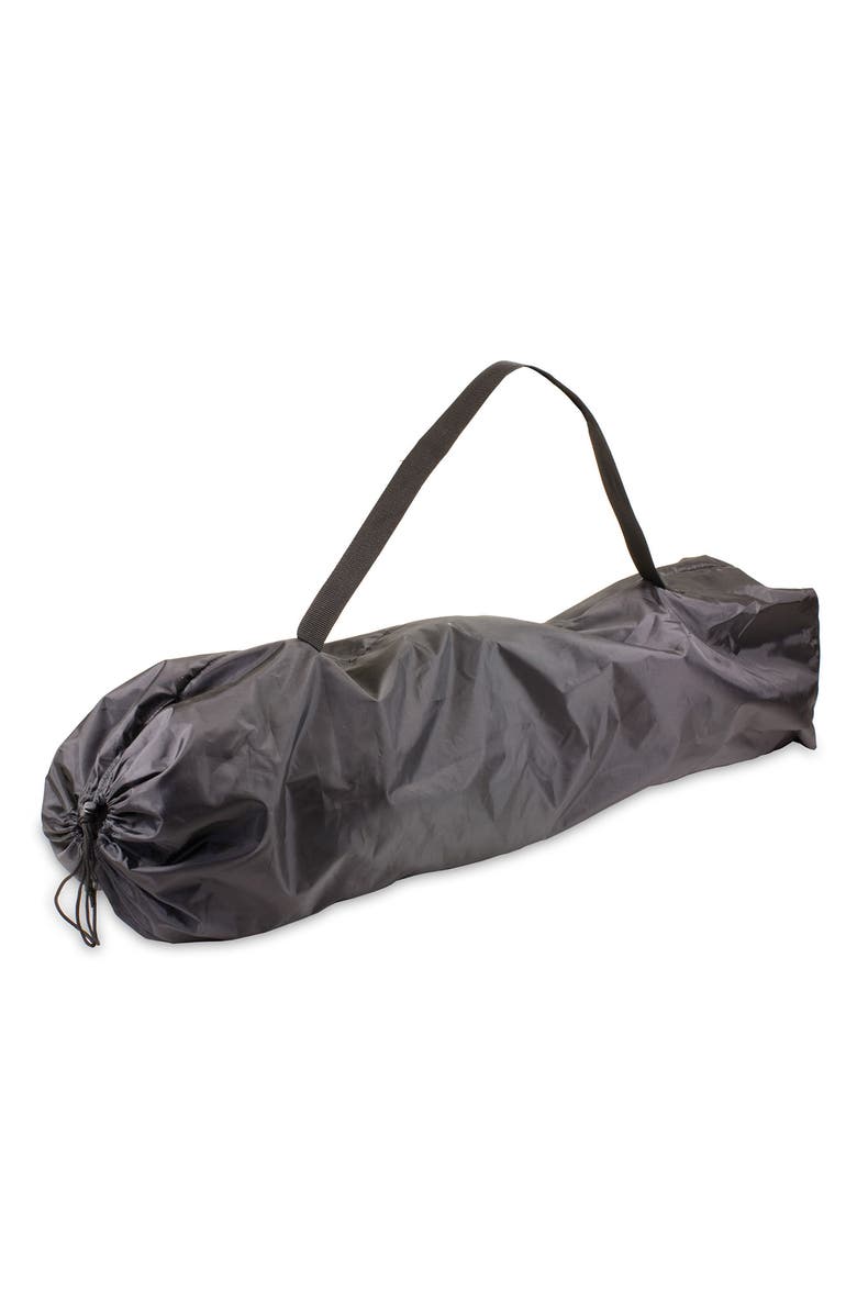 Picnic Time Black Reclining Camp Chair, Alternate, color,