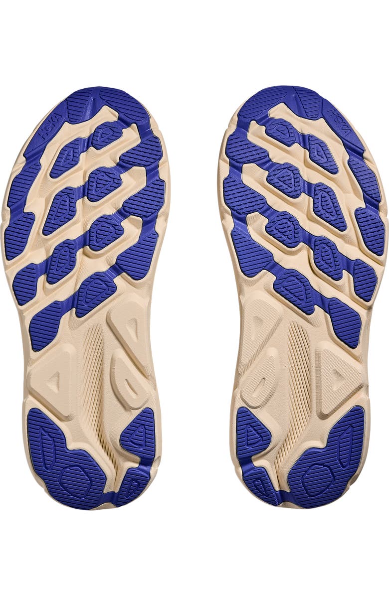 HOKA Clifton 9 Gore-Tex<sup>®</sup> Waterproof Running Shoe, Alternate, color, Gravel / Eggshell