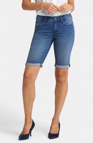 NYDJ Briella Roll Cuff Denim Shorts
