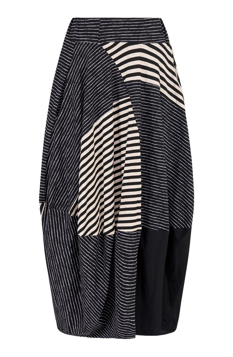 Alembika Patchwork jersey maxi skirt, Alternate, color, 