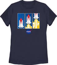 NASA Juniors NASA Animated Rocket Panels T Shirt