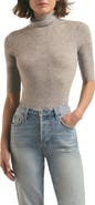 Favorite Daughter The Amelia Merino Wool Turtleneck Top