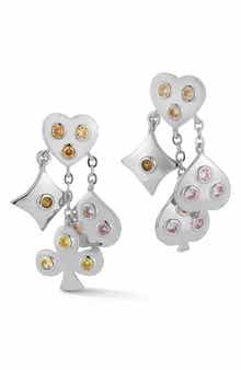 SPHERA MILANO CZ Suits Drop Earrings