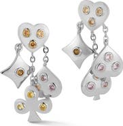 SPHERA MILANO CZ Suits Drop Earrings